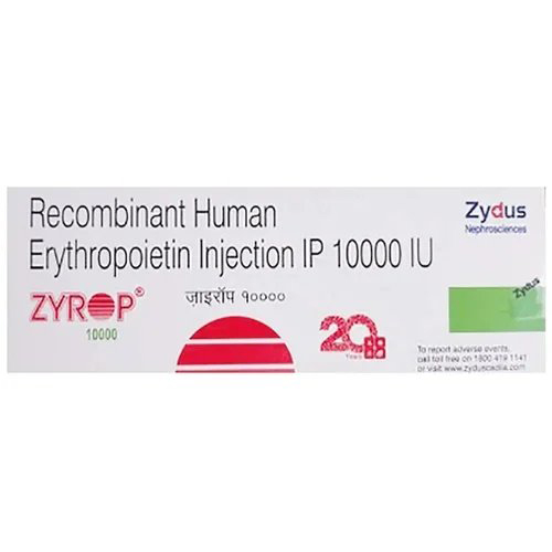 ZYROP 10000 (Recombinant Human Erythropoietin Injection IU