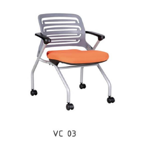 Training Room Chair With Writing Pad