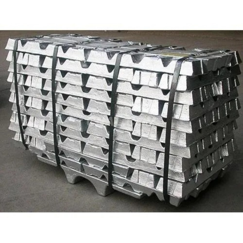 Industrial Aluminum Ingots - Galvanized Alloy, High-Strength Industrial Grade for Steel Industry Applications