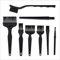 ESD Cleaning Brush - High-Grade Plastic Material, Waterproof, Ergonomic Design, Black Color | 6-Month Warranty for Industrial Use