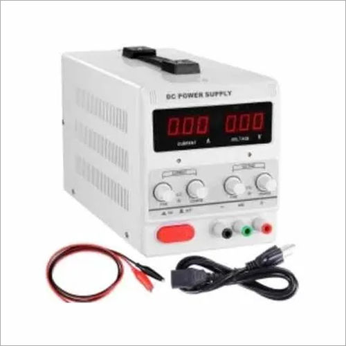 White Digital Power Supply Meter