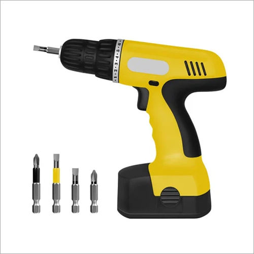 Yellow Electric Wireless Screwdriver