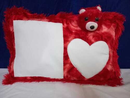 Sublimation teddy pillow