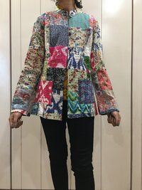 Cotton Kantha Patch Work Jackets