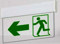 Emergency Exit Light With Acrylic signage Board