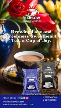 SWEET HEART (PREMIUM) 1 KG PACKET - Black Blend Bagged Tea | Strong Liquor, Fresh Taste, 24 Months Shelf Life, Hygienic Packing