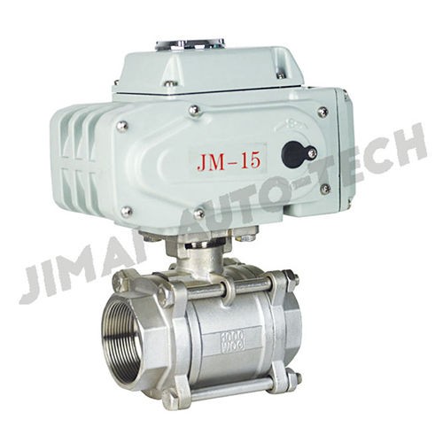 Three Piece Thread Ball Valve Application: Industrial