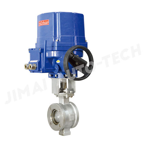 Wafer V-Type Ball Valve Application: Industrial