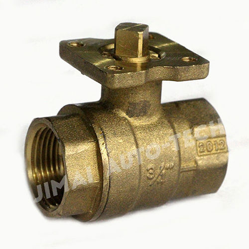 Polished Industrial High Platform Brass Ball Valve