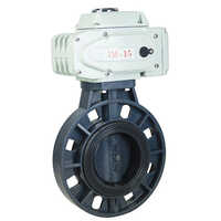 Plastic Butterfly Valve - High Pressure, Available In Various Sizes | High Working Temperature, Warranty Included