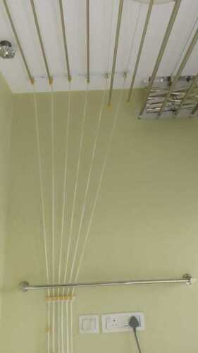 Ceiling  mounted pulley type cloth drying hangers in Kaliapuram Coimbatore