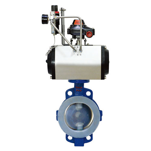 Industrial Lined Wafer Butterfly Valve