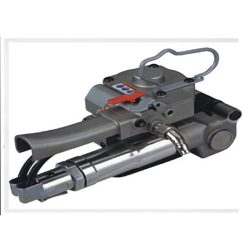 Pneumatic Strapping Tools - CS/MS Material, 3.8 kg Weight, Gray Color | Manual Selection Mode, Robust Manual Operation