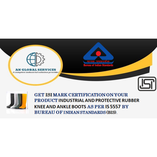 Industrial and Protective Rubber Knee and Ankle Boots ISI Certification