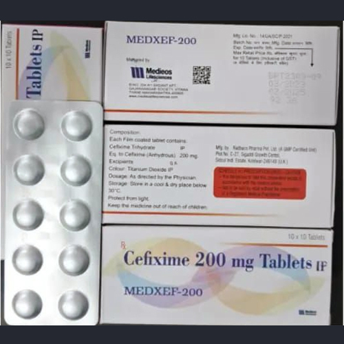 Medxef-200mg Tablets