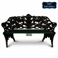 Green Garden Cast Iron Sofa - Design: Customized