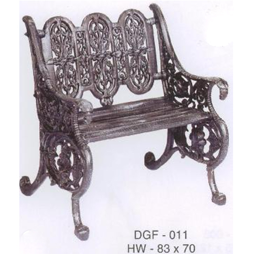 Royal patio cast iron sofa