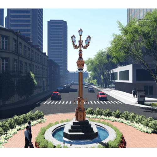 Cast iron big post