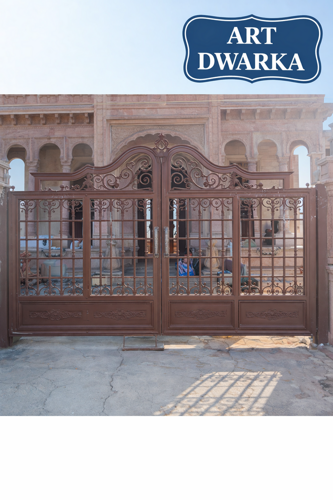Durable Cast Iron Gate