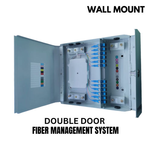 FMS Double Door Wall-Mount  Fiber Optic Patch Panel