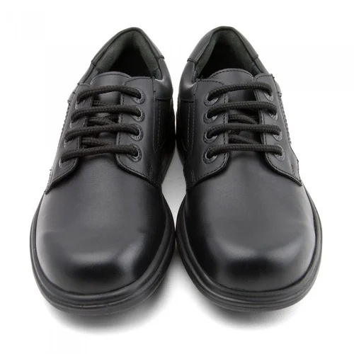 Kids Black School Shoes