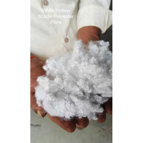 White Hollow Staple Polyester Fibre