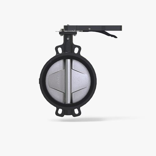 Handle Lever Operated Wafer Type Butterfly Valve