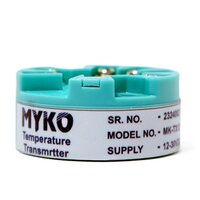 Head Mounted Temperature Transmitter - Silver Ms Housing, 4-20ma Output, Universal Thermocouple Input & Pc/android Configurable | High Accuracy, Built-in Cold Junction Compensation, Surge & Reverse Connection Protection