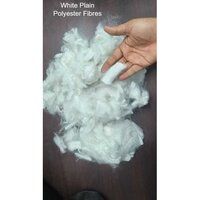 White Plain Polyester Fibre