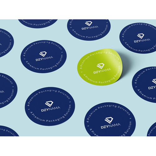 Round Stickers Designing Services By Dzynama