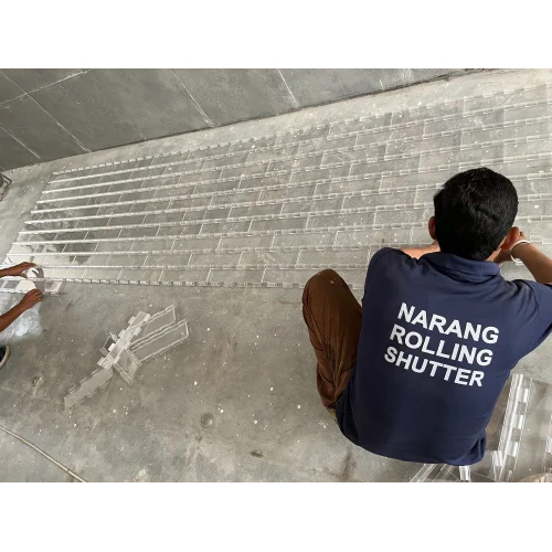 Motorised Polycarbonate Rolling Shutter