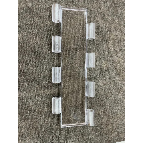 Transparent Polycarbonate Plank - Opening Pattern: Vertical