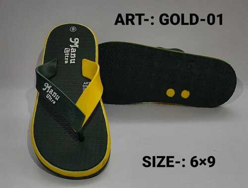 gold hawai slipper