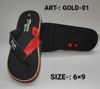 gold hawai slipper