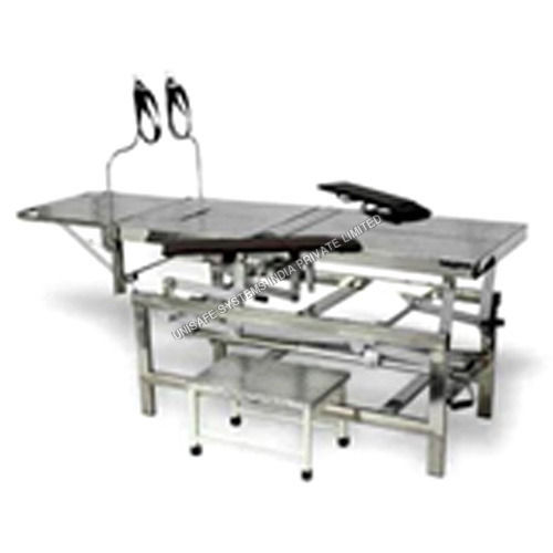 Height Adjustable Operation Table Application: Medical Purpose