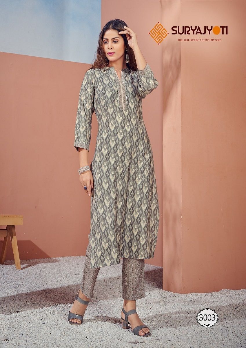 Suryajyoti Krisha  Kurti With Pant