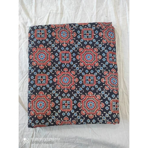 Ajrakh Print Only Top Cotton Fabric Best Quality