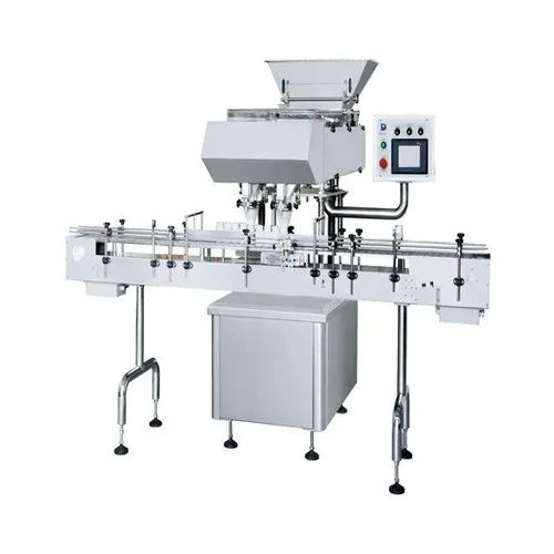 Silver Tablet Counting And Filling Machine