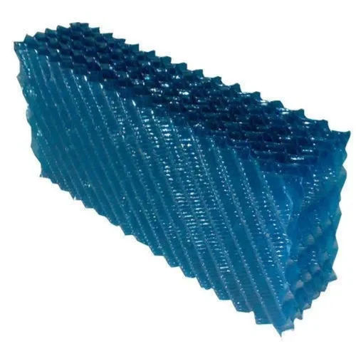 Waterproof Blue Honeycomb Pvc Fill