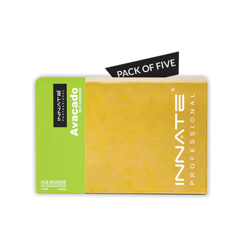 Avacado Rice Ceramide Facial Kit With Sheet Mask (Pack Of 5) No Side Effect