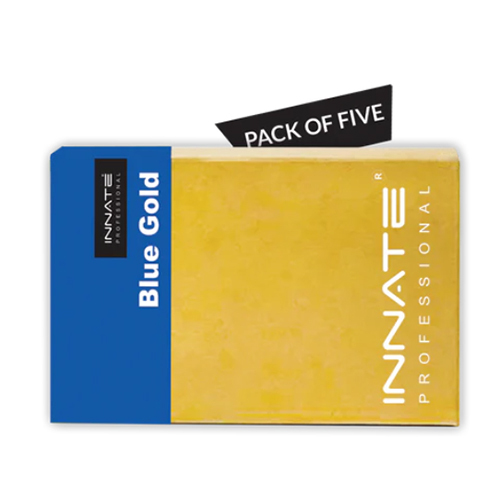 Blue Gold Hyaluronic Acid Facial Kit With Sheet Mask (Pack Of 5) No Side Effect
