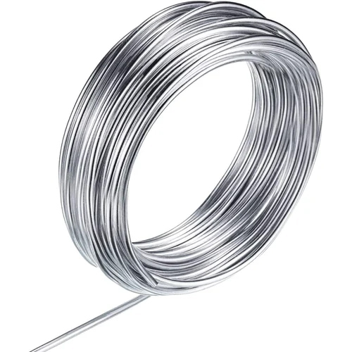 Silver Aluminum Conductor Plain Wire