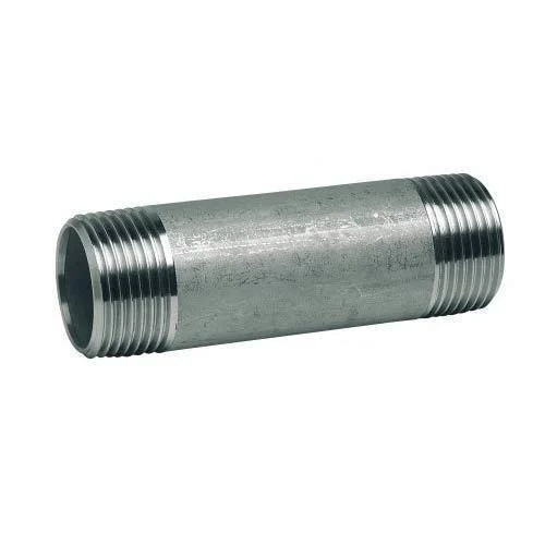 Silver Galvanized Iron Pipe Nipple