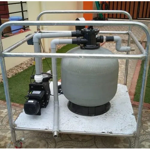 Fiber Glass Swimming Pool Moving Filtration Plant