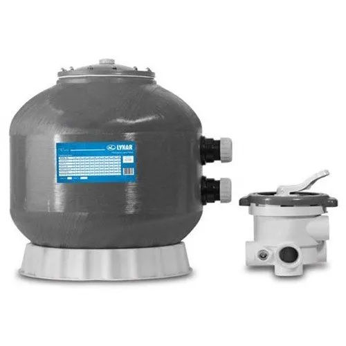 Black Swimming Pool Side Mount Sand Filter