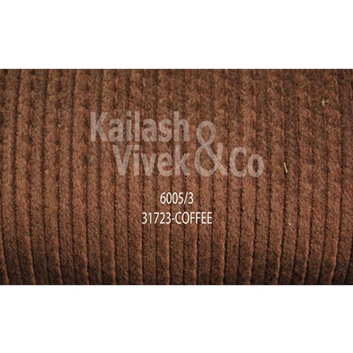 Structured Corduroy Coffee Suiting Fabric