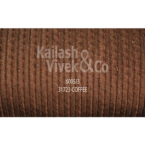 Structured Corduroy Coffee Suiting Fabric