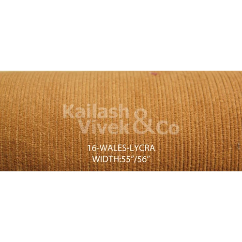 16 Wale Lycra Corduroy Fabric