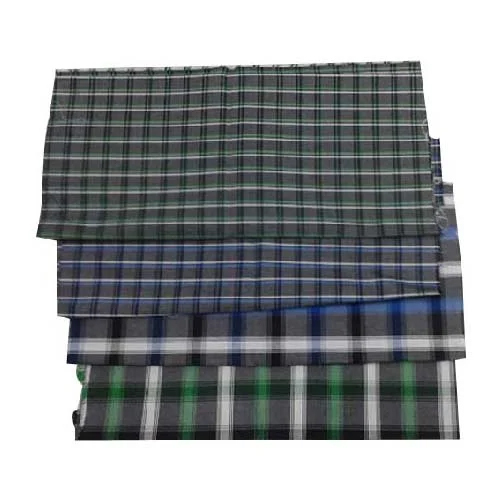 Yarn Dyed Corduroy Checks Shirting