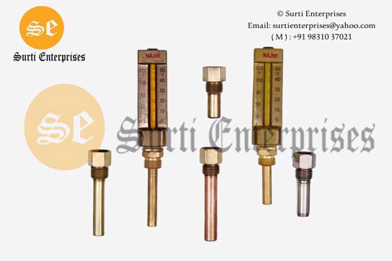 Sika Type / V Form Industrial Thermometer